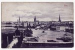 postcard, Riga, bay of Āgenskalns, Latvia, Russia, beginning of 20th cent., 13.8х8.8 cm...