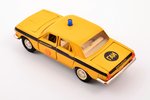 car model, GAZ 24 Volga Nr. A26, "Militia", box reprint, metal, USSR, 1984-1987...