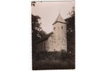 photography, church, Cirava, Latvia, 20-30ties of 20th cent., 13.8х8.8 cm...