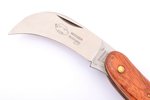 Otter Gardener's Pruning folding knife, Messer Solingen, Germany, total length 17 cm, blade length 7...