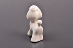 figurine, Poodle, porcelain, Riga (Latvia), USSR, Riga porcelain factory, the 80-90ies of 20th cent....
