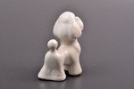 figurine, Poodle, porcelain, Riga (Latvia), USSR, Riga porcelain factory, the 80-90ies of 20th cent....
