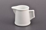 cream jug, porcelain, M.S. Kuznetsov manufactory, Riga (Latvia), 1937-1940, h 6.2 cm, second grade...