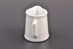 cream jug, porcelain, M.S. Kuznetsov manufactory, Riga (Latvia), 1937-1940, h 6.2 cm, second grade...