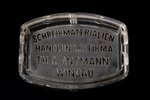 ash tray, advertising ashtray, stationery store Th. G. Antmann Windau (Ventspils), Latvia, Russia, t...