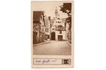 photography, Old Riga view, Riga, Latvia, 20-30ties of 20th cent., 13.8х8.8 cm...