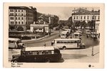 photography, Riga, bus station, Latvia, 20-30ties of 20th cent., 13.8х9 cm...