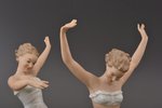 figurine, Dancers in the waves, porcelain, bisque, Germany, Wallendorf, Schaubach Kunst, the 2nd hal...