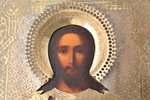 icon, Jesus Christ Pantocrator; matching icon case is available saparately (lot number 88962), board...