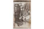 photography, Latvian Riflemen battalions, Latvia, Russia, beginning of 20th cent., 14х8.8 cm...