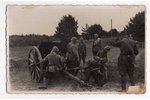 photography, Latvian Army, Kurzeme Artillery Regiment, Latvia, 20-30ties of 20th cent., 13.3х8.5 cm...