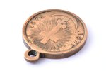 medal, Russo-Turkish war of 1877-1878, Russia, 19th cent. 2nd part, 32.1 x 26.5 mm...