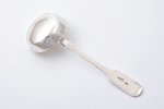 spoon sauce, silver, 84 standard, 95.45 g, 18.5 cm, 1857, St. Petersburg, Russia...