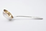 spoon sauce, silver, 84 standard, 95.45 g, 18.5 cm, 1857, St. Petersburg, Russia...
