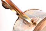 tea glass-holder, silver, 84 standard, 130.4 g, h (with handle) 8.6 cm, Ø (inside) 6.8 cm, the middl...
