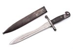 bayonet, M1941, Toledo, World War II period, total length 37.2 cm, blade length 24.6 cm, Spain, the...