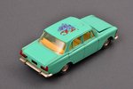 car model, Moskvitch 412Nr. A8, "March 8th", DECAL, metal, USSR, 1980-1982...