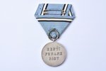 medal, Estonian Red Cross, Eesti Punane Rist, 2nd class, silver, Estonia, 20-30ies of 20th cent., 33...