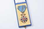 The Order of the Estonian Red Cross, 5th class, Estonia, 20-30ies of 20th cent., 57.6 x 38.8 mm, cas...