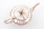 teapot, silver, 84 standard, 765.85 g, gilding, h 14 cm, by Nordberg Joseph, 1839, St. Petersburg, R...