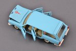 car model, GAZ 24 02 Volga Nr. A13, "Taxi", "Olympic games 1980 in Moscow", interior made of carbon,...