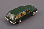 car model, GAZ 24 02 Volga Nr. A13, interior made of carbon, metal, USSR, 1983...