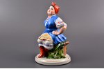 figurine, Soloha, porcelain, Riga (Latvia), USSR, Riga porcelain factory, molder - Leon Tomoshitsky,...