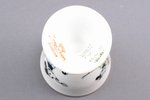 egg holder, Mickey Mouse, porcelain, Langebraun, hand-painted, Estonia, the 20-30ties of 20th cent.,...