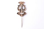 badge, Music Society 1878-1913, 35th Anniversary, silver, Russia, the border of the 19th and the 20t...