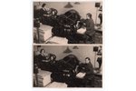 photography, 2 pcs., Latvia, 20-30ties of 20th cent., 12.8х7/9 cm...