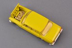 car model, Moskvich 408 Nr. А1, "1980 Olympic games bear", metal, USSR, 1980, color "Olive", rear le...