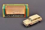 car model, Moskvitch 427 Nr. A4, "Rally service", metal, USSR, 1981-1983...