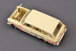 car model, Moskvitch 427 Nr. A4, "Rally service", metal, USSR, 1981-1983...