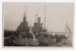 photography, Latvian Navy, Mine Division, Latvia ships at port in Latvia 1930s., Latvia, 20-30ties o...