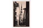 photography, Old Riga view, Riga, Latvia, 20-30ties of 20th cent., 13.6х8.6 cm...