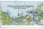 postcard, Rīgas jūrmala, map, Latvia, Russia, beginning of 20th cent., 14.6х9.4 cm...