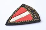set of formation patch and photo, Baltic (Latvian) Guard Company, Labour Service, WWII (American occ...
