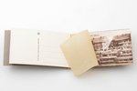 album, 12 postcards, views of Latvia, "Der Urlauberzug: Memel, Krottingen, Preekuln, Libau, Murajewo...