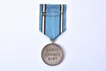 medal of the Estonian Red Cross, 2nd class, silver, Estonia, 20-30ies of 20th cent., 33 x 29.3 mm, m...