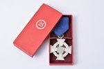medal, For Faithful Service (Treudienst-Ehrenzeichen), 2nd class for 25 years, Third Reich, Germany,...