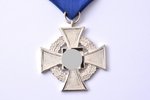 medal, For Faithful Service (Treudienst-Ehrenzeichen), 2nd class for 25 years, Third Reich, Germany,...