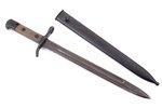 bayonet, Fiskars, World War II period, total length 41.6 cm, blade length 30.2 cm, Finland, the 30-4...