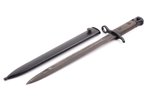 bayonet, Fiskars, World War II period, total length 41.6 cm, blade length 30.2 cm, Finland, the 30-4...
