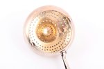 tea strainer, silver, 84 standard, 29.8 g, Ø 5.5 cm, 1880-1890, St. Petersburg, Russia...