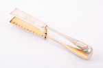 asparagus tongs, silver, 84 standard, 302.3 g, 26.5 cm, "Fabergé", 1908 - 1917, Moscow, Russia...