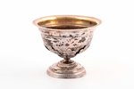saltcellar, silver, 84 standard, 74.1 g, h 6 / Ø 7.8 cm, 1880-1890, St. Petersburg, Russia, traces o...