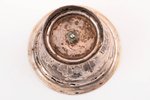 saltcellar, silver, 84 standard, 74.1 g, h 6 / Ø 7.8 cm, 1880-1890, St. Petersburg, Russia, traces o...