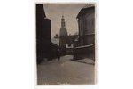 photography, Old Riga, Latvia, USSR, beginning of 20th cent., 11.6х8.6 cm...