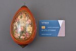 Easter egg, Russia, h 13 / Ø 8.1 cm...