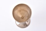 egg holder, silver, 875 standard, 30.51 g, h 7.2 / Ø 4.1 cm, the 20ties of 20th cent., Latvia...